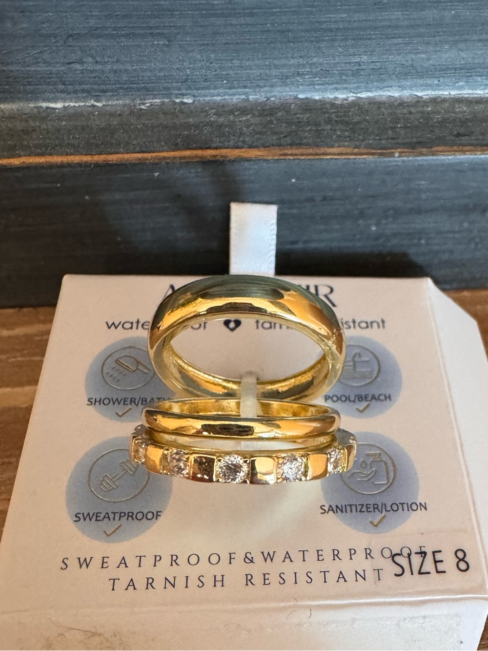 AquaMir ring size 8